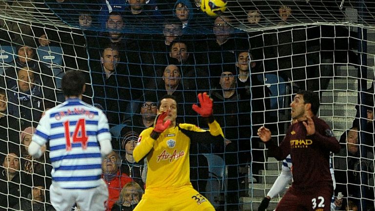 Julio Cesar: In imperious form at Loftus Road
