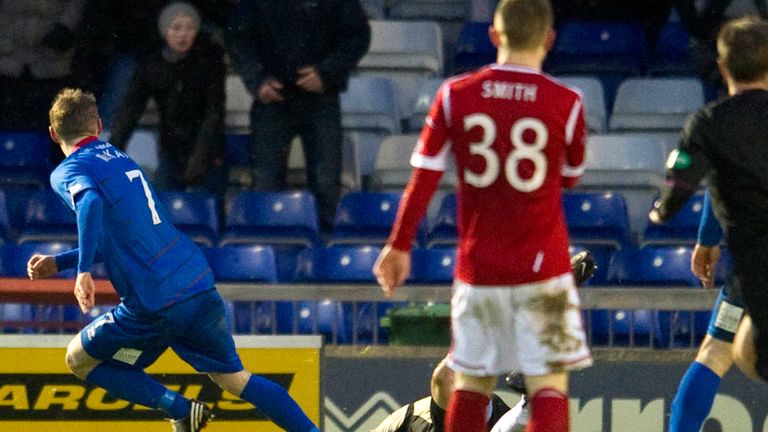 Billy McKay: Scores against Aberdeen