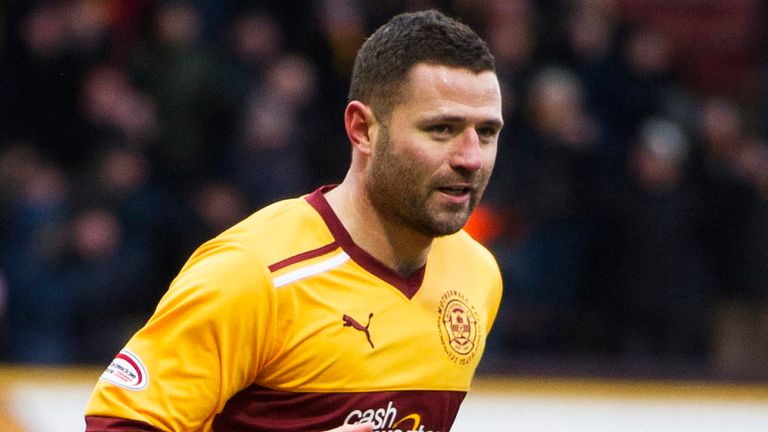 Michael Higdon: Continued his fine form in front of goal for Motherwell