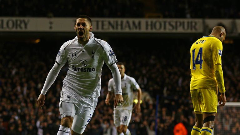 Clint Dempsey: Scored a brace to help Spurs past Coventry