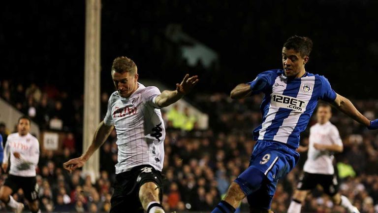 Franco Di Santo cancels out Giorgos Karagounis's opener