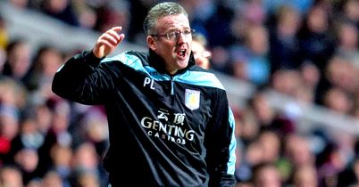 Paul Lambert: Was left deflated after his Villa side drew at West Brom