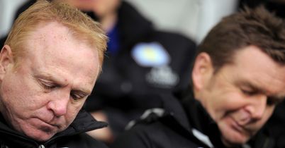 Peter Grant (r): Reunited with Alex McLeish at Nottingham Forest