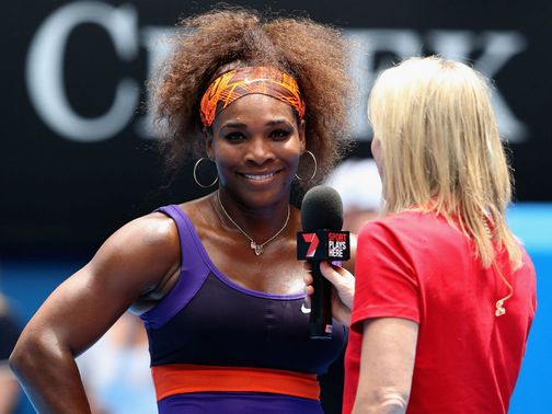 Serena Williams: Ankle feeling better
