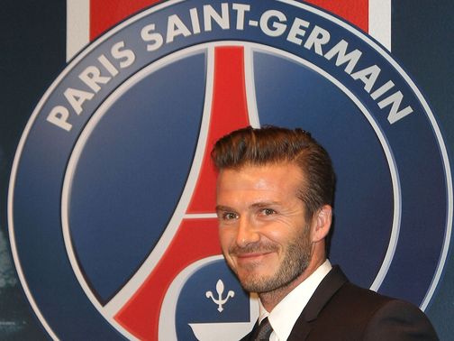 David Beckham: Made PSG move