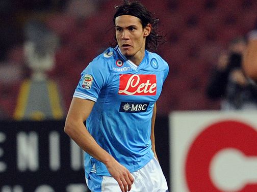 Edinson Cavani: Was linked with Arsenal