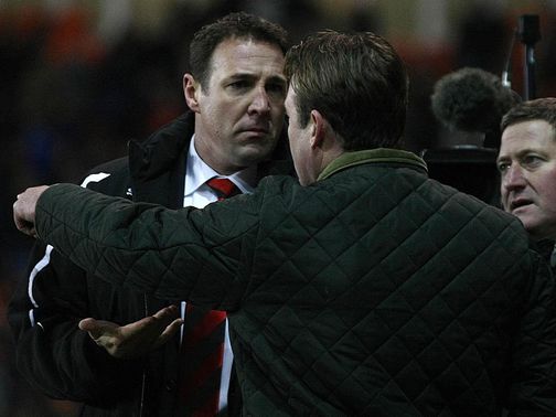 Malky Mackay's Cardiff beat Steve Thompson's Blackpool