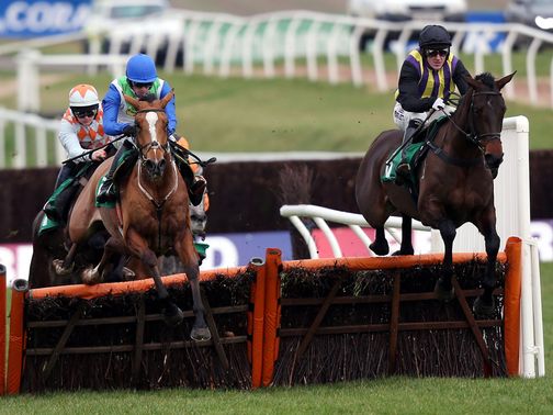 Tony McCoy and O'Faolains Boy: On the mark in the opener