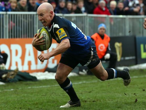 New Bath recruit Stringer scores one of his two tries