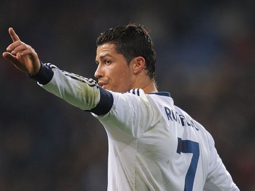 Cristiano Ronaldo scored two goals for Real Madrid