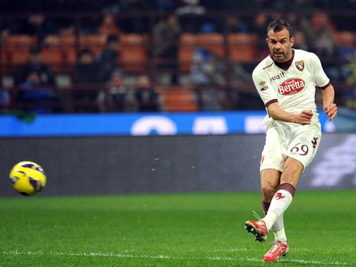 Riccardo Meggiorini scores the first of his two goals