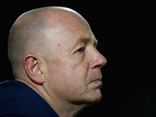 Hill watched his side lose to Leicester