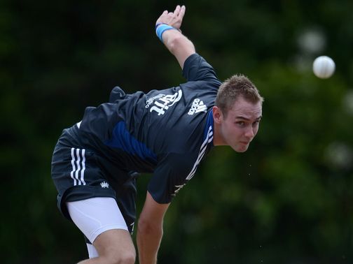 Broad back in action in New Zealand
