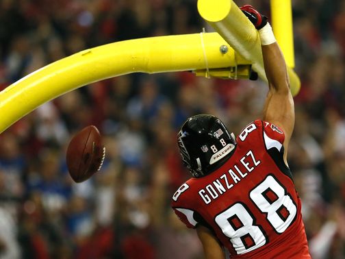 Gonzalez: Can find the end zone for Atlanta