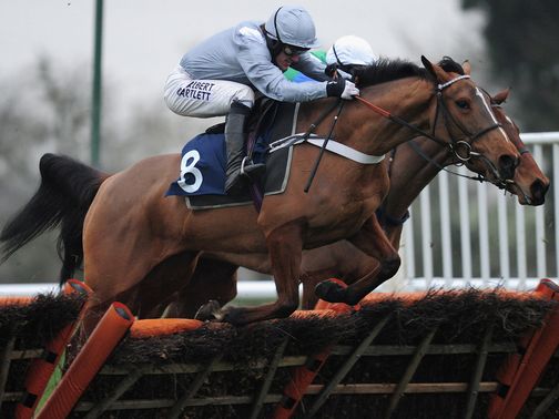 Glorious Twelfth completes a treble for the jockey and trainer Nicky Henderson&nbsp;