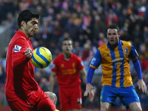 Luis Suarez: Criticised by Mansfield chairman