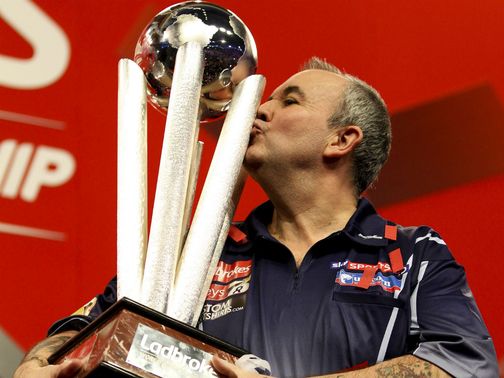 Phil Taylor is 11/4 to win next year's PDC title