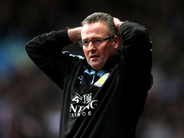 Lambert watched his side lose 1-0 to Southampton