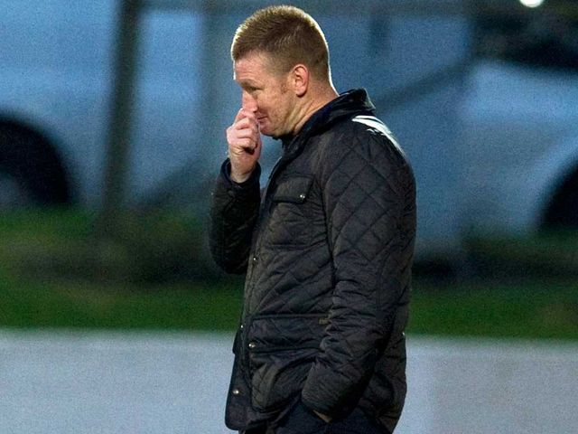Steve Lomas: Under pressure after a heavy defeat