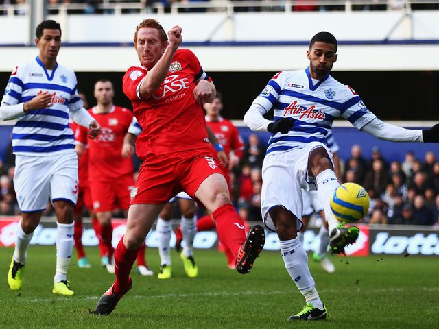 Dean Lewington puts MK Dons into the lead at Loftus Road