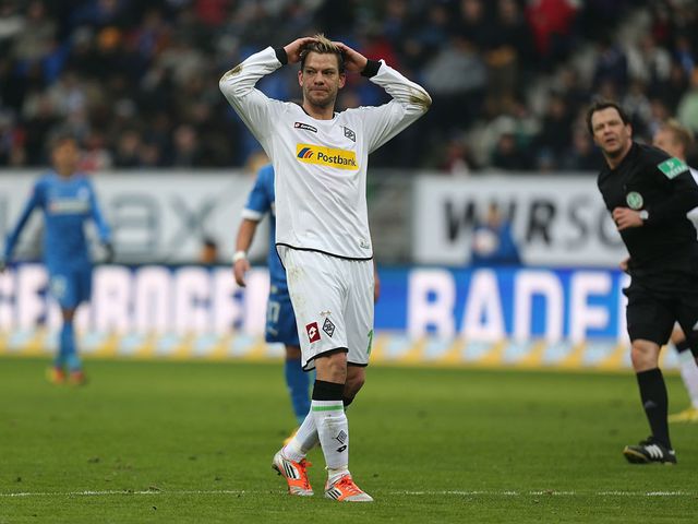 Thorben Marx rues a missed chance during the 0-0 draw
