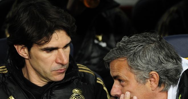 Aitor Karanka (left): Says Real Madrid are in good form ahead of Manchester United