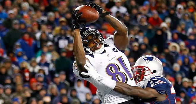 Anquan Boldin: Two touchdown catches for Baltimore
