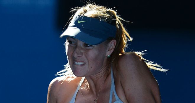 Maria Sharapova: Winner in straight sets