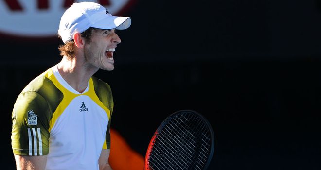 Andy Murray: Yet to drop a set at this year's Australian Open