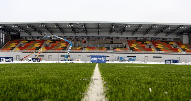 Allianz Park: Saracens hoping to host their Heineken Cup quarter-final at the new Barnet ground