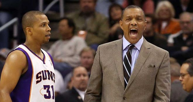 Alvin Gentry: Sacked after four years as Suns coach