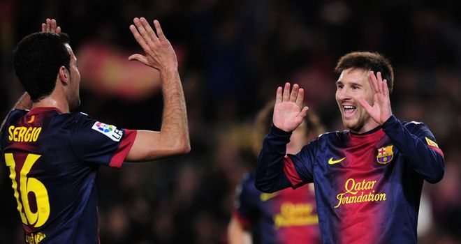 Lionel Messi: On target yet again as Barcelona beat Malaga