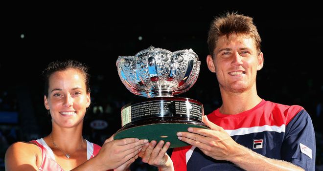 Jarmila Gajdosova & Matthew Ebden won the Australian Open mixed doubles title