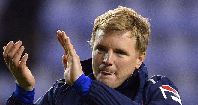Eddie Howe: Hoping to guide Bournemouth into the Championship