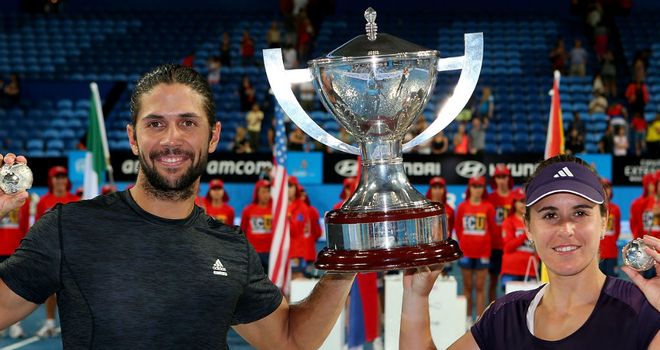 Fernando Verdasco and Anabel Medina Garrigues win the Hopman Cup for Spain