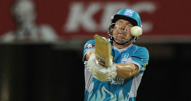 James Hopes: Top-scored for Brisbane Heat with 49 from 40 balls