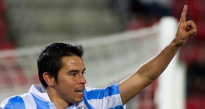 Javier Saviola: Among the Malaga goalscorers