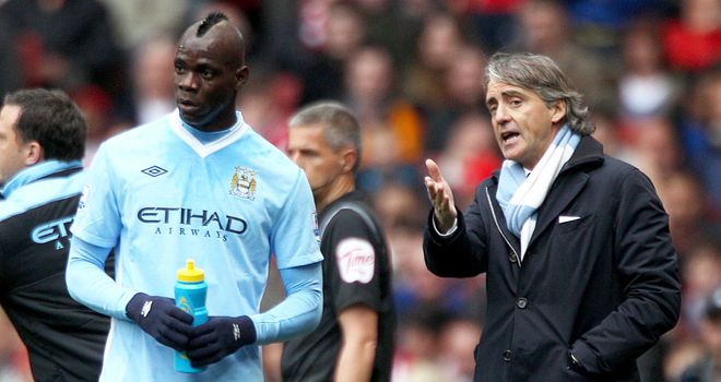 Roberto Mancini: So sad to see Mario Balotelli go