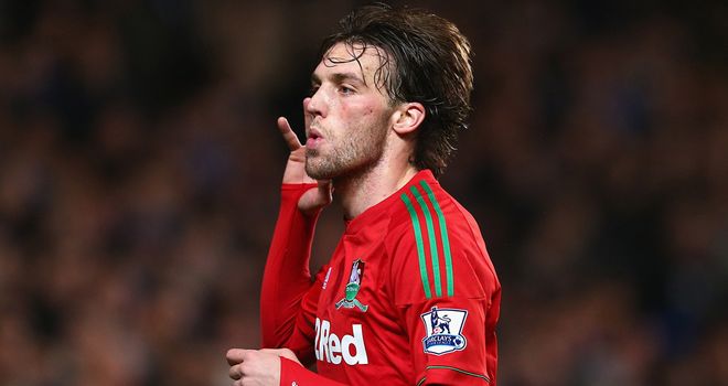 Michu: Has signed a one-year extension to his Swansea contract