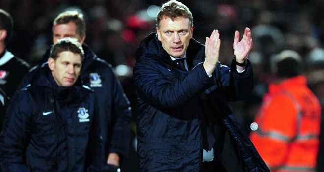 David Moyes: Everton boss shocked by dismissal of Southampton boss Nigel Adkins