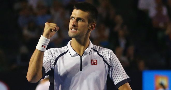 Novak Djokovic: Delighted with form heading into semi-finals