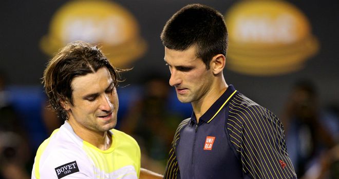 Novak Djokovic: Described his performance against David Ferrer as "incredible"