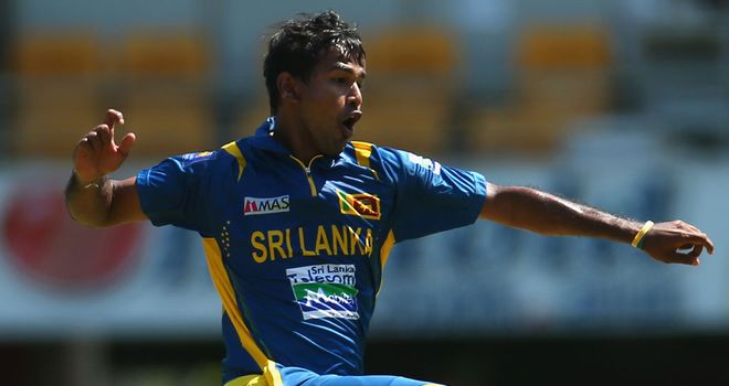 Nuwan Kulasekara: returned 5-22 from his 10 overs in Brisbane