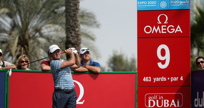 Richard Sterne: Shot a superb 62 to lead by one shot after the opening round in Dubai