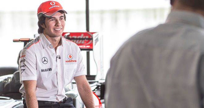 Sergio Perez: Only a few more days to wait to turn his first wheel in a McLaren