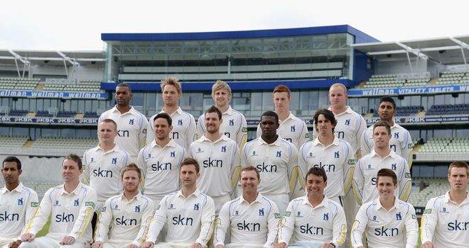 County champions Warwickshire: set to launch new season