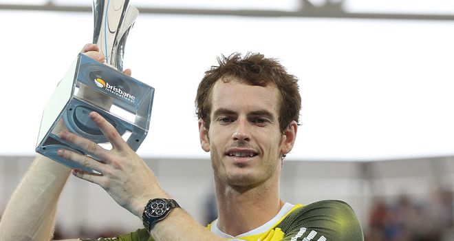 Andy Murray: Defended the title he won 12 months ago