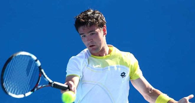 Jamie Baker: First-round exit for Briton in Melbourne