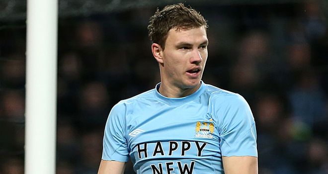 Edin Dzeko: Committed to Manchester City and has not been the subject of interest from Inter