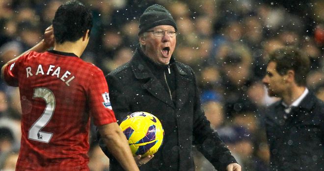 Sir Alex Ferguson: Angered by penalty decision